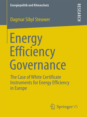 cover image of Energy Efficiency Governance
